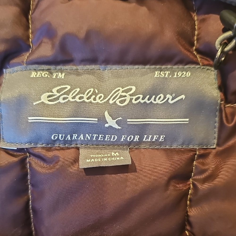 Eddie Bauer Women's Puffer Jacket - Clay Size Medium - Picture 5 of 13